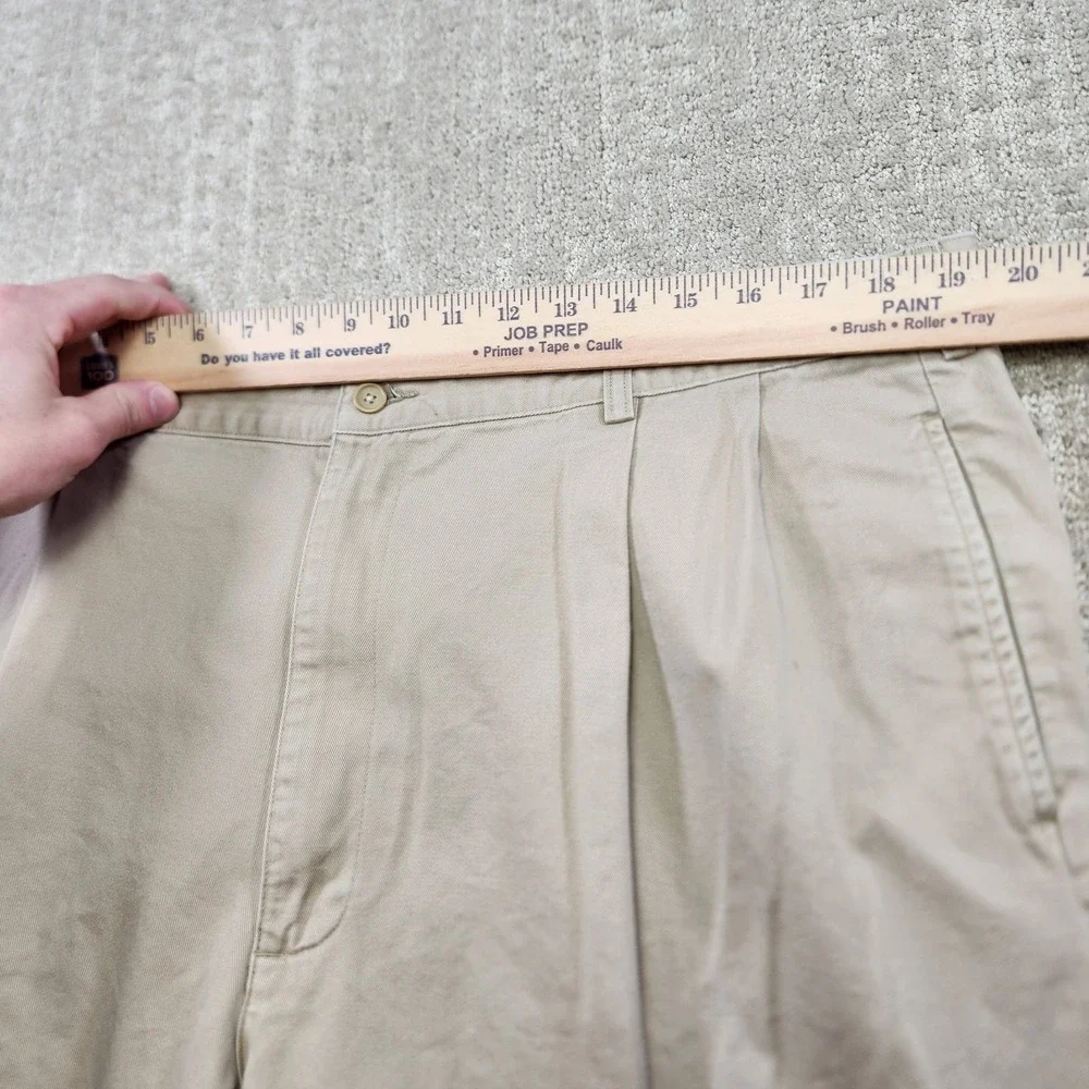 Vintage‎ Polo Ralph Lauren Pants Men 38x32 READ* High Rise Pleated Baggy Trouser